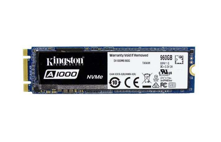 킹스톤 A1000 NVMe SSD 벤치마크, 저렴한 NVMe
