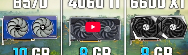 INTEL ARC B570 vs RTX 4060 Ti vs RX 6600 XT | Test in 7 Games<br>INTEL ARC B570 vs RTX 4060 Ti vs RX 6600 XT | Test in 7 Games 1080p Benchmarks
INTEL ARC B570 vs RTX 4060 Ti vs RX 6600 XT | Test in 7 Games by 인공지능