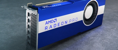 AMD, Quadro GV100 대항 Radeon Pro VII 발표<br>미국 AMD는 13일(현지시간) 하이엔드 워크 스테이션용 비디오 카드 "Ra... AMD, Quadro GV100 대항 Radeon Pro VII 발표 by 아키텍트